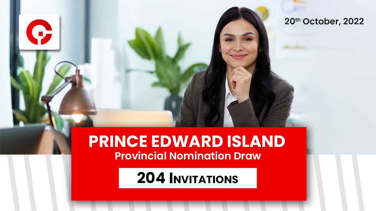204 candidates invited in a new Prince Edward Island draw