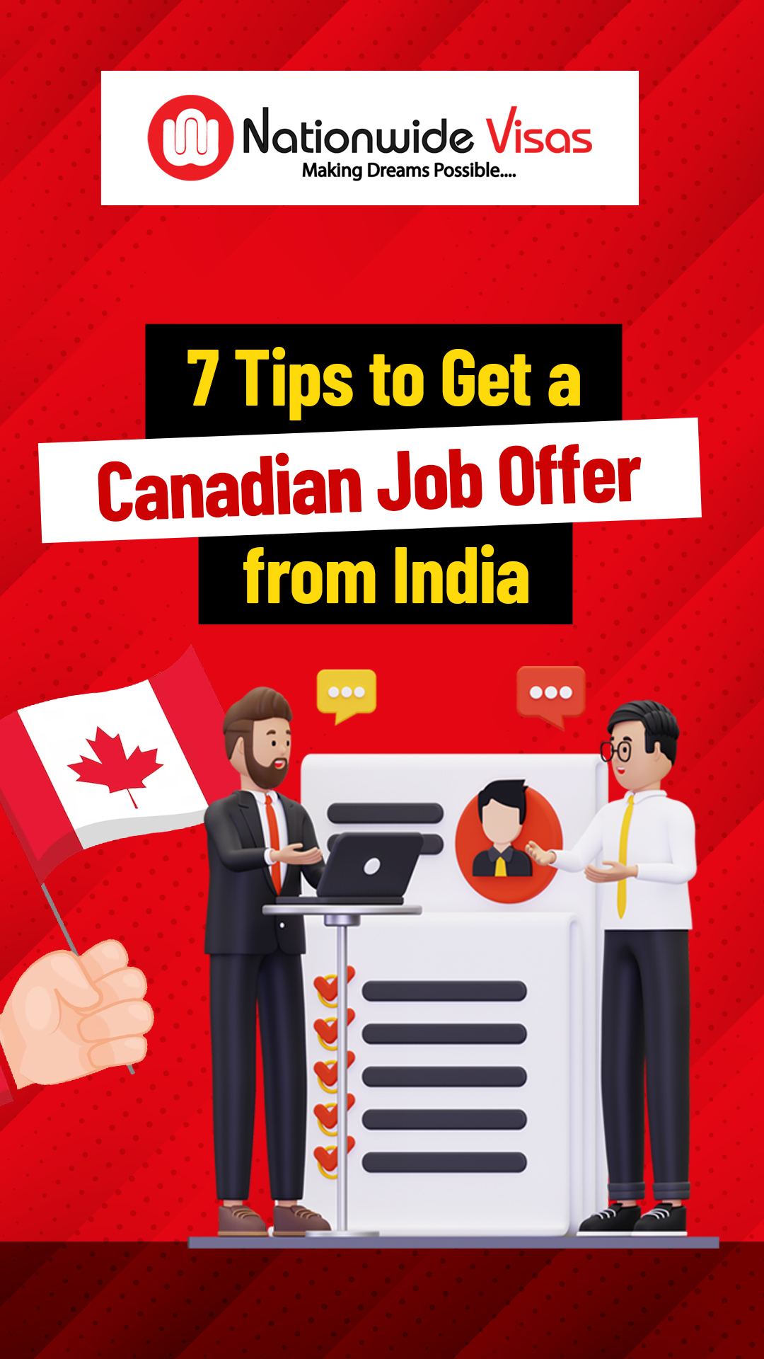 7 Actionable Tips To Get A Canadian Job Offer From India