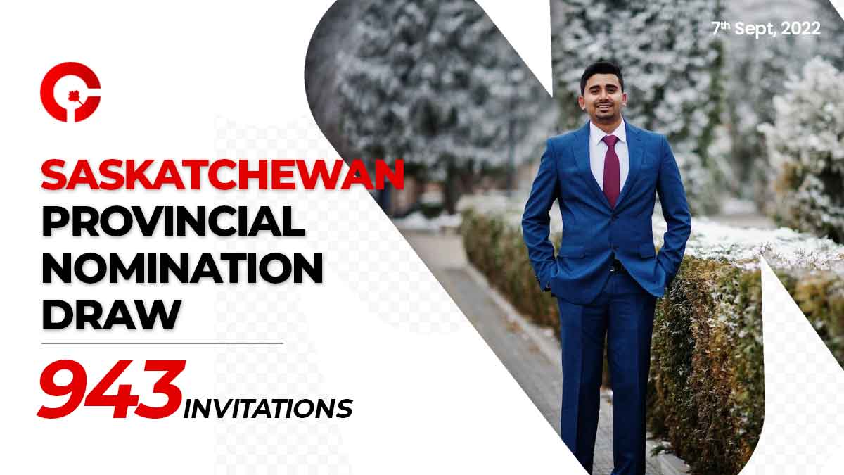 Another Saskatchewan EOI draw invites 943 candidates!