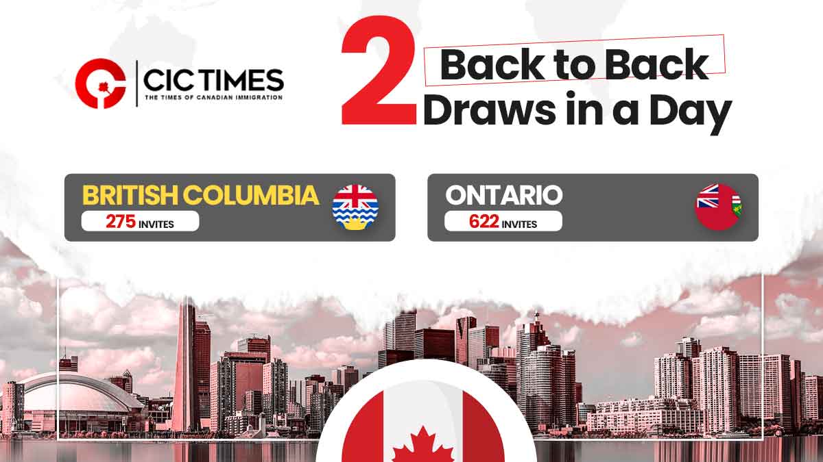 Canada conducts two PNP draws in a single day | CRS drops!