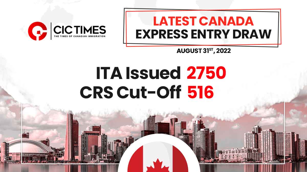 Canada Express Entry latest draw invites 2,750 applicants