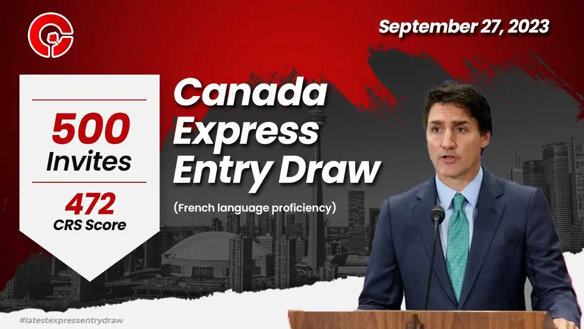 Express Entry Latest Draw For French-Language Category Invites 500!