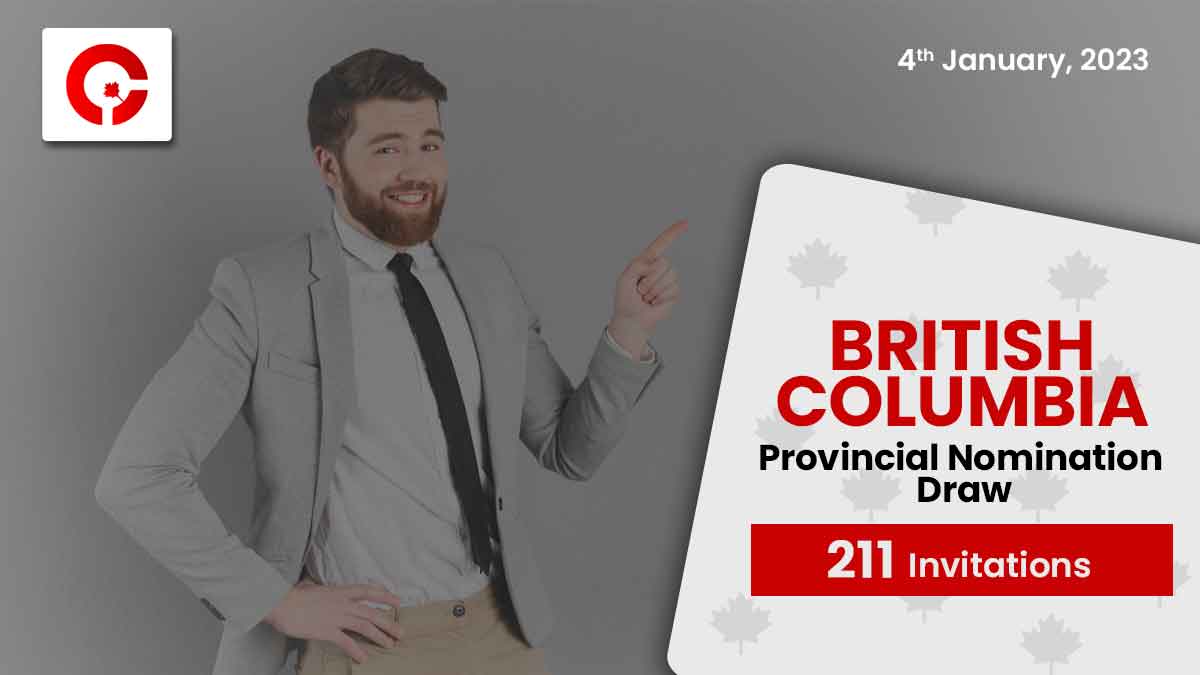 First BC PNP draw of 2023 invites 211 candidates