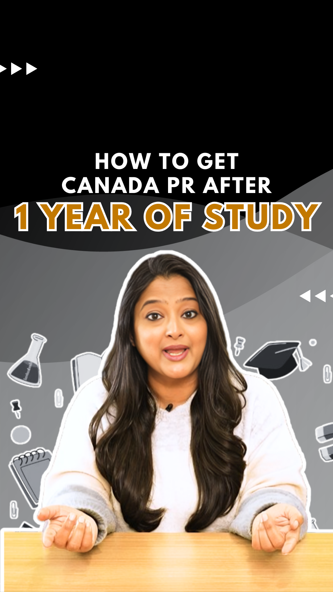how to get pr after 1 year study in canada