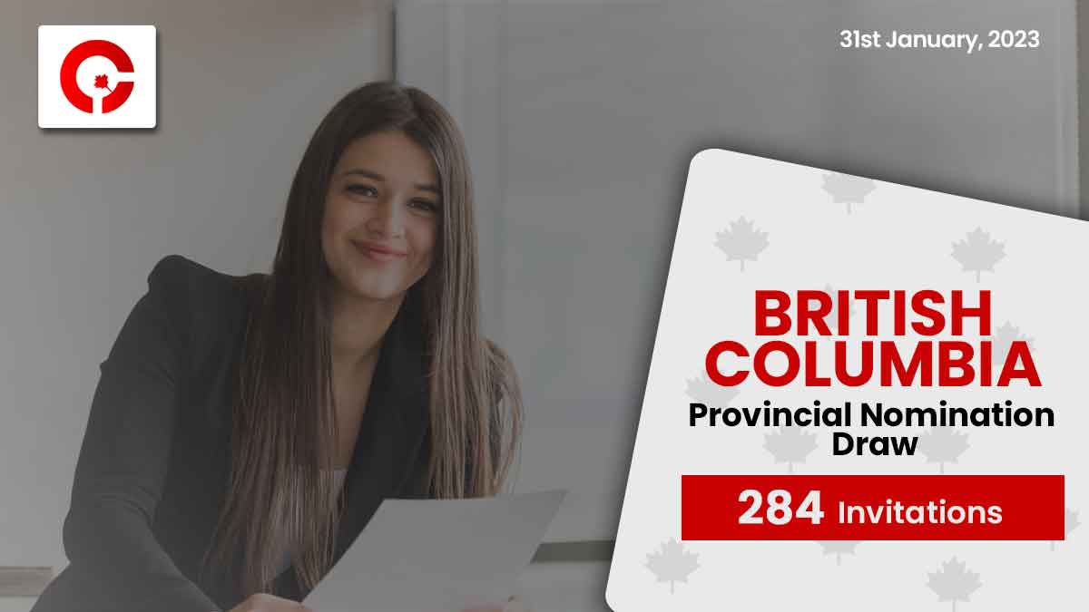 Latest BC PNP draw welcomes Skill Immigrants!