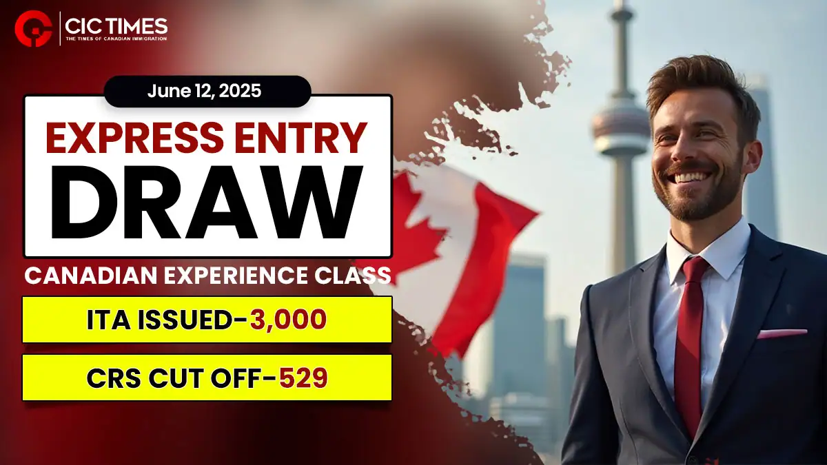 Latest Express Entry Draw CEC Candidates with 3,000 ITAs Issued