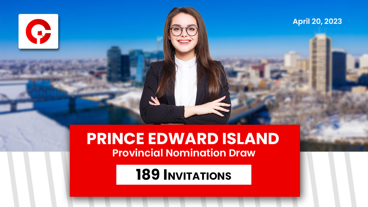 Latest PEI draw issues Entrepreneur and Express Entry ITAs!