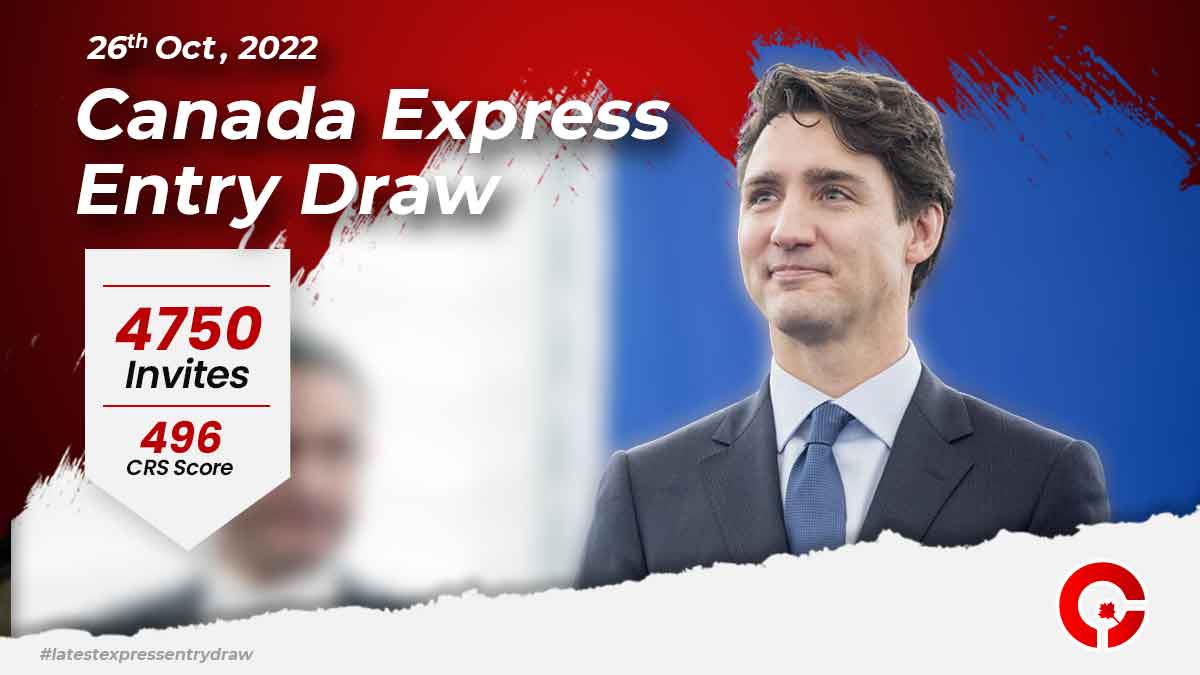 New Express Entry draw records are low CRS score of 496