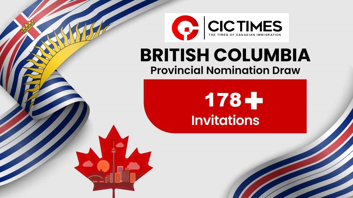 More than 178 applicants receive ITA by BC PNP
