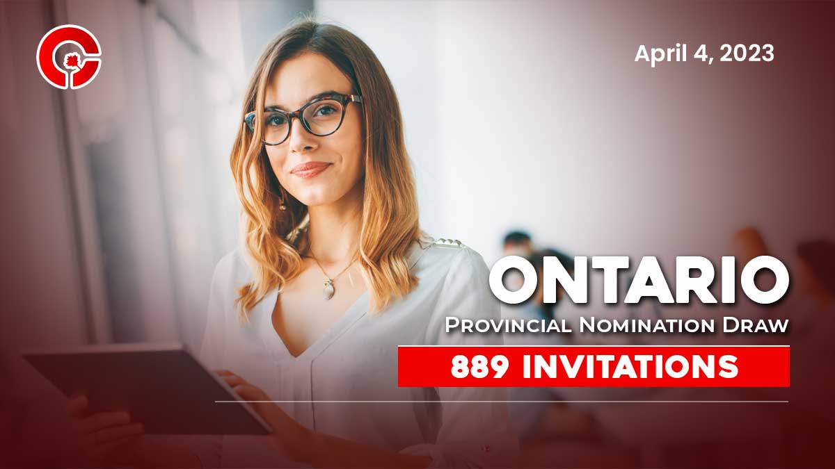 Latest Ontario PNP Draw invites 889 candidates!