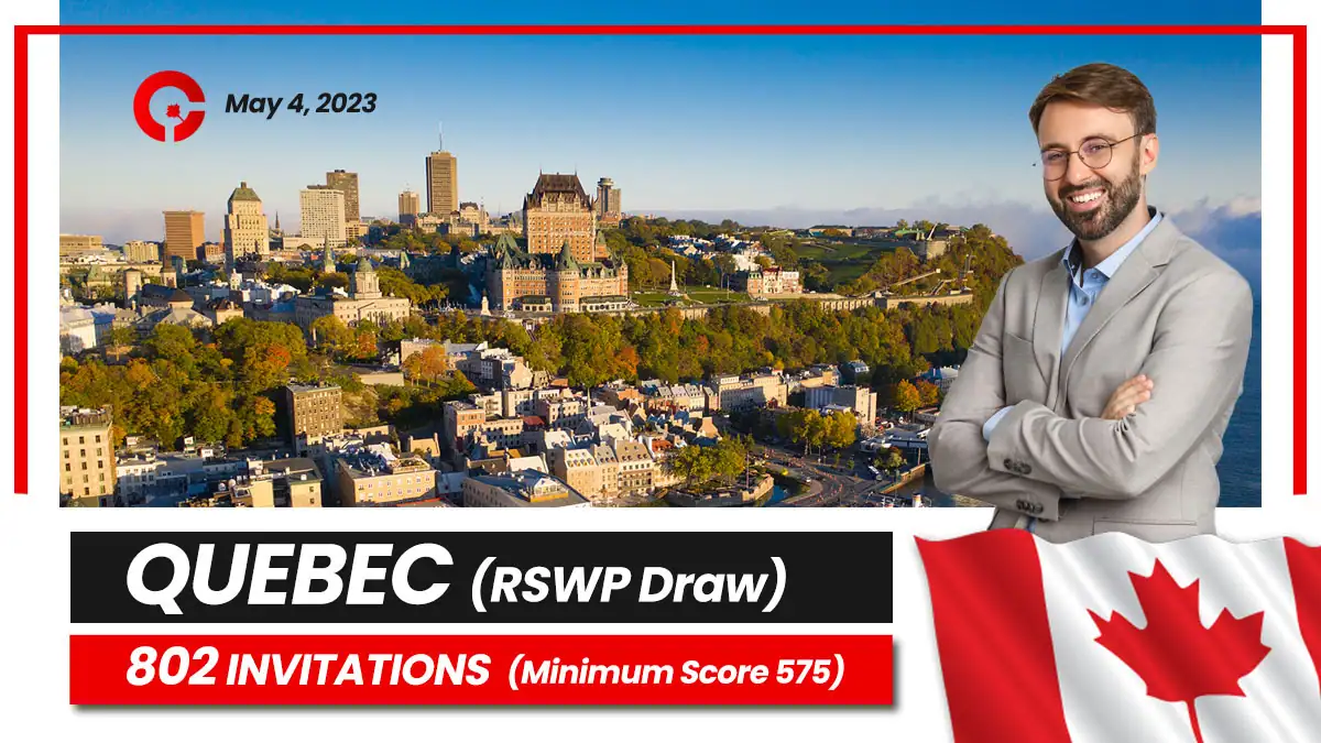 New Quebec Draw invites 802 candidates for Permanent Selection