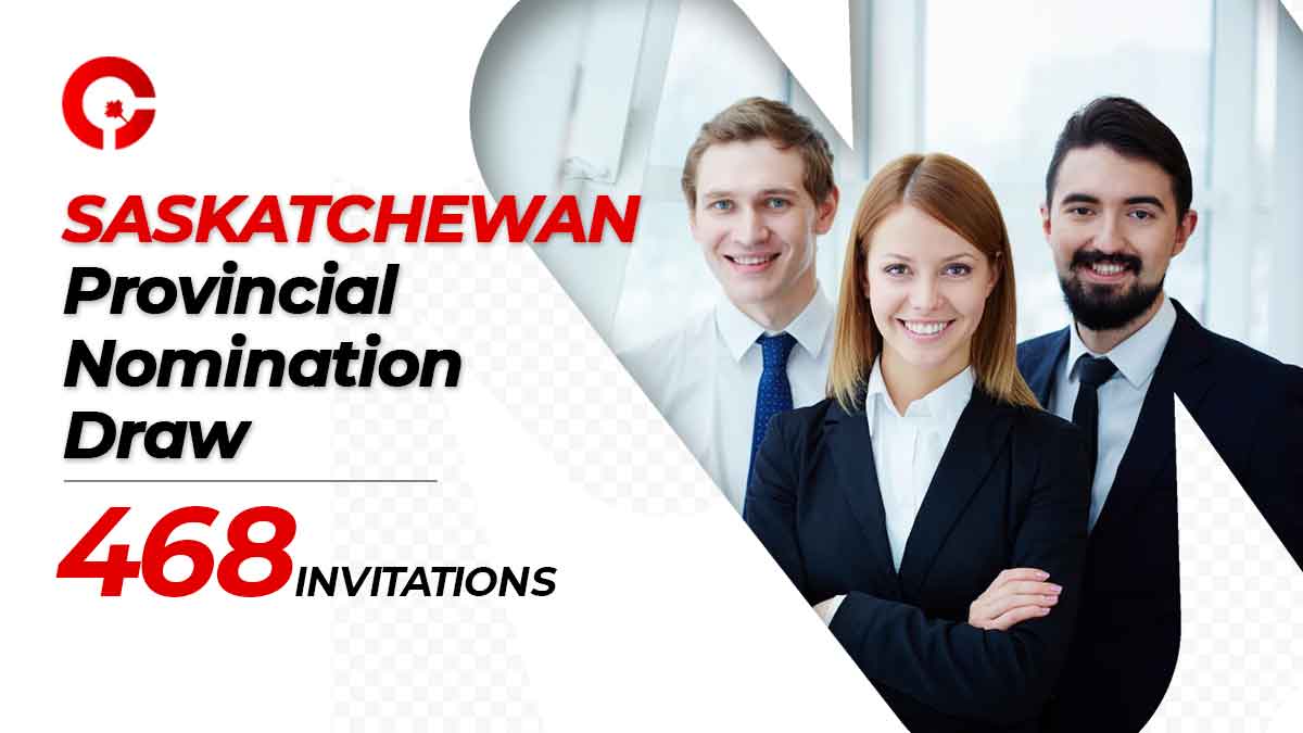 New Saskatchewan EOI draw invites 468 candidates! | CRS drops 2 points