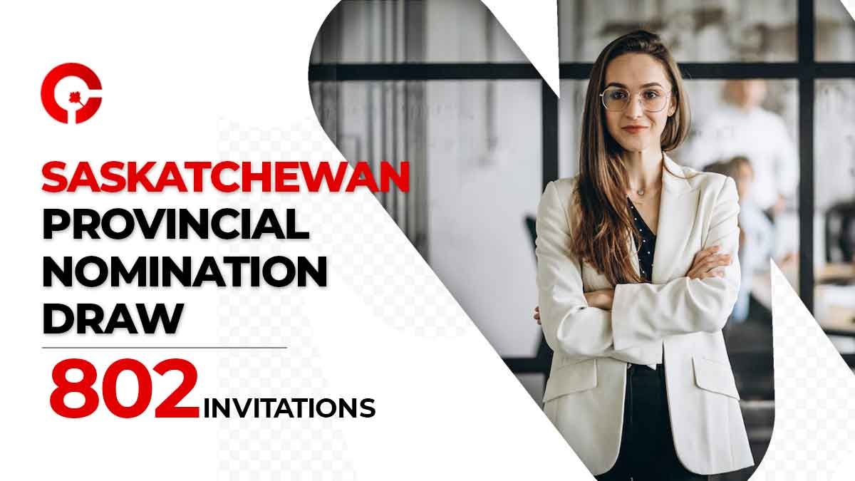 New Saskatchewan EOI draw invites 802 candidates!