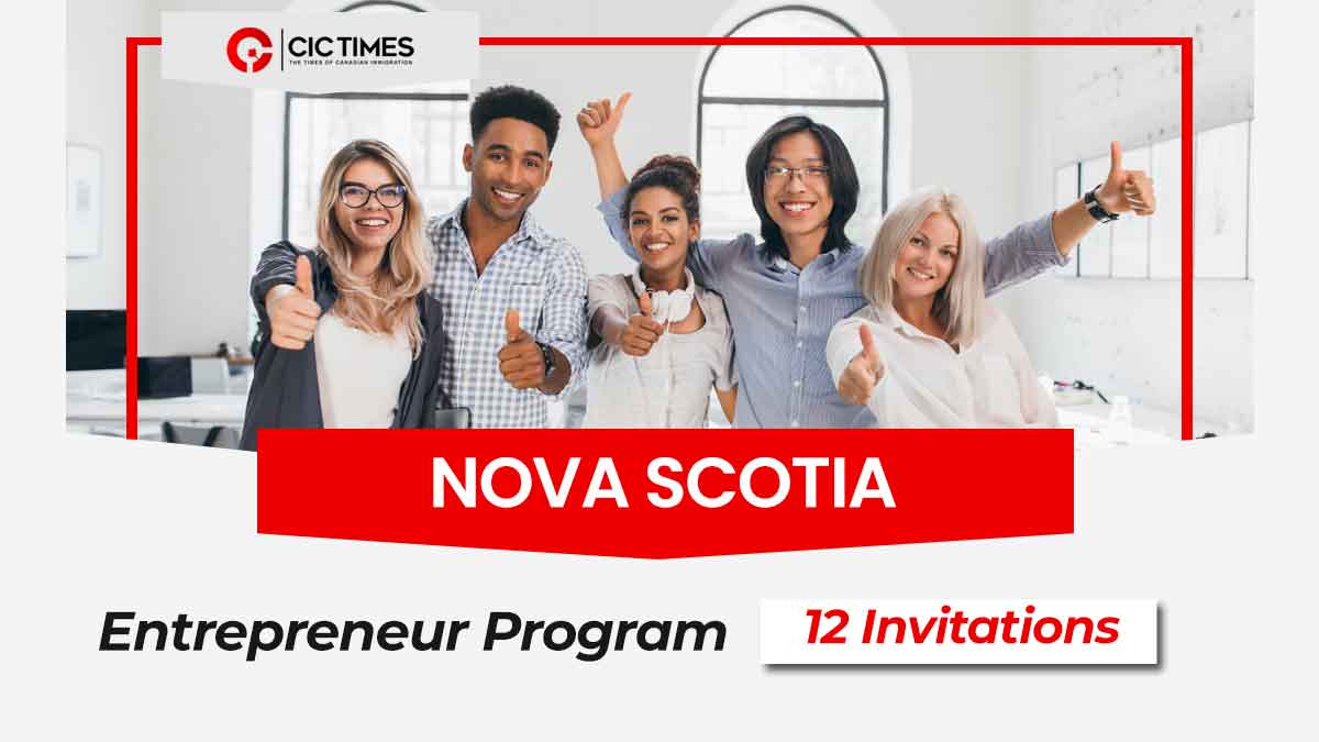 Nova Scotia conducts a new Entrepreneur Draw after 11 months