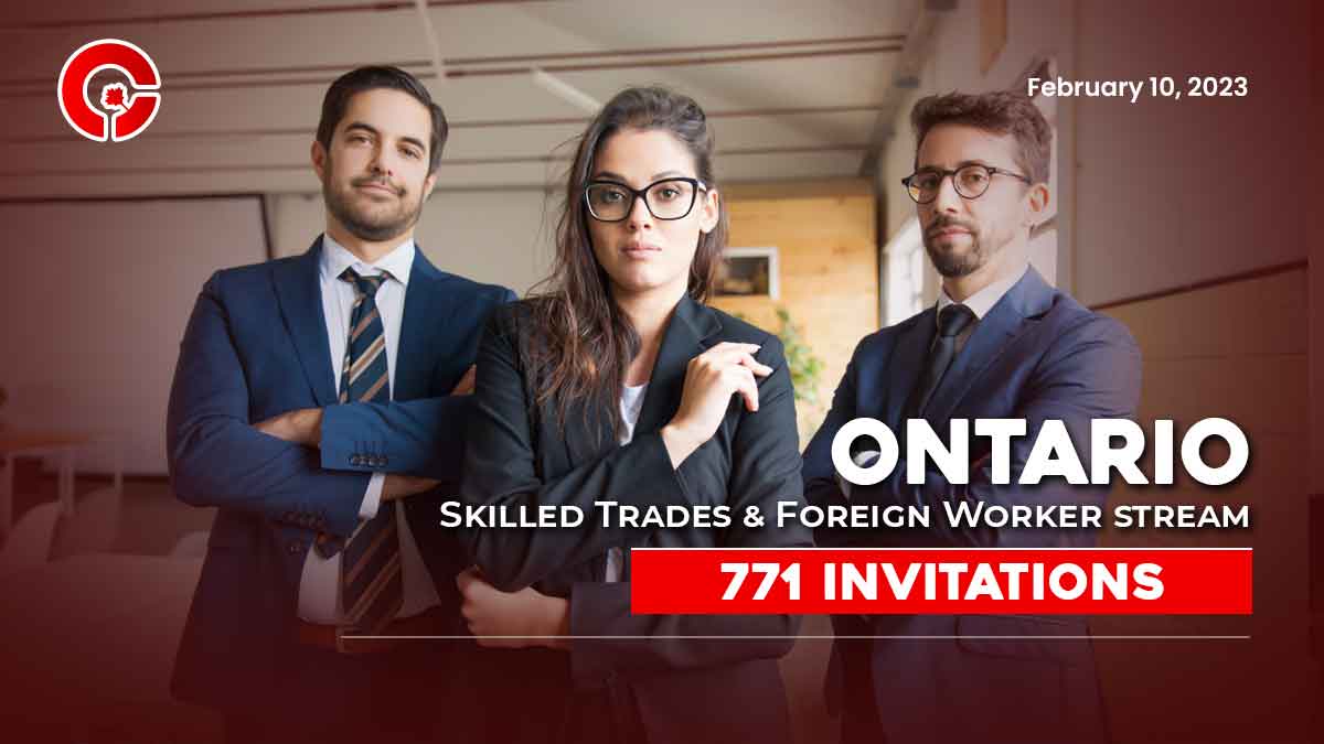Ontario conducts two new draws in a single day!