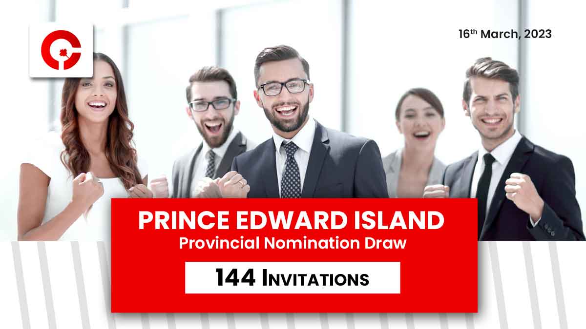 Prince Edward Island PNP conducts fourth draw of the year!