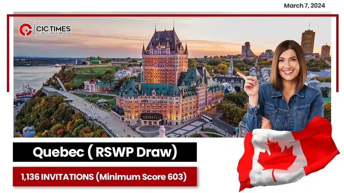 Quebec invites 1,136 candidates for PR in the latest draw