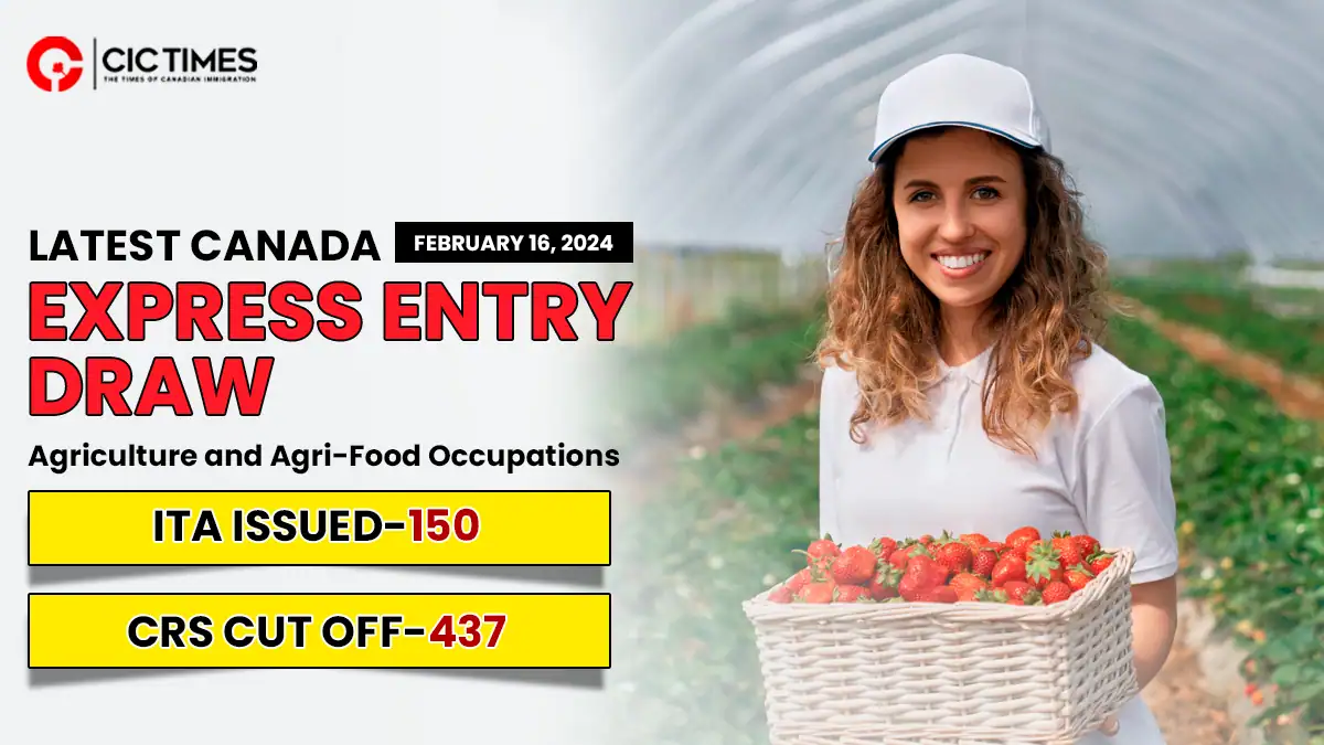 Third Express Entry draw of the week invites Agriculture and Agri-food occupations