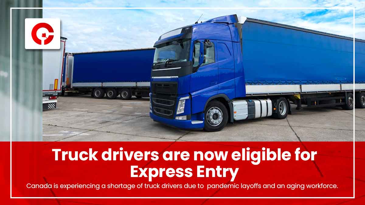 Truck Drivers now eligible for the Express Entry system